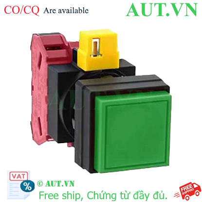 Ảnh của Nút nhấn nhả không đèn IDEC HW2B-M201G-MAU D22 1NC (Xanh)