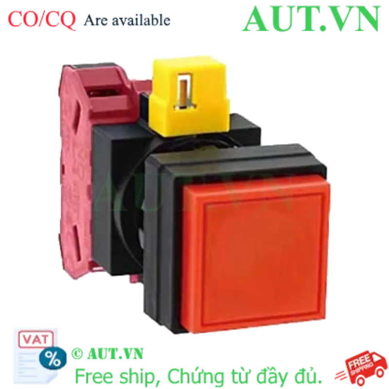 Ảnh của Nút nhấn nhả không đèn IDEC HW2B-M201R D22 1NC (Đỏ)
