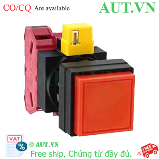 Ảnh của Nút nhấn nhả không đèn IDEC HW2B-M201R-MAU D22 1NC (Đỏ)