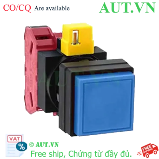 Ảnh của Nút nhấn nhả không đèn IDEC HW2B-M201S-MAU D22 1NC (Xanh)