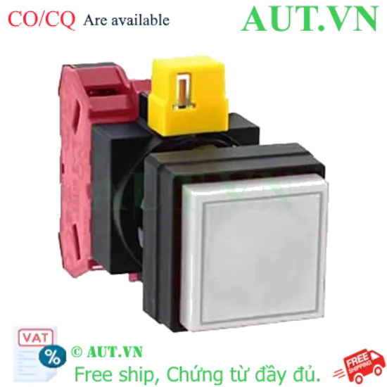 Ảnh của Nút nhấn nhả không đèn IDEC HW2B-M201W-MAU D22 1NC (Trắng)