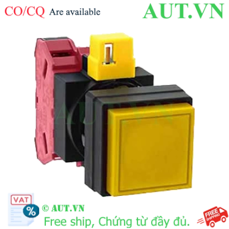 Ảnh của Nút nhấn nhả không đèn IDEC HW2B-M201Y-MAU D22 1NC (Vàng)