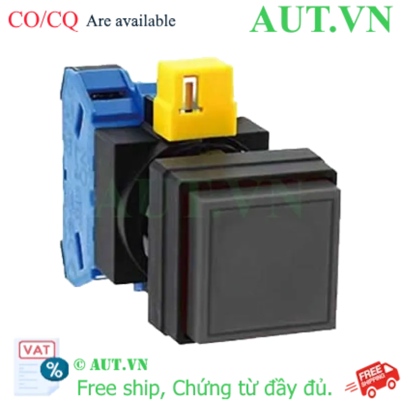 Ảnh của Nút nhấn nhả không đèn IDEC HW2B-M210B-MAU D22 1NO (Đen)