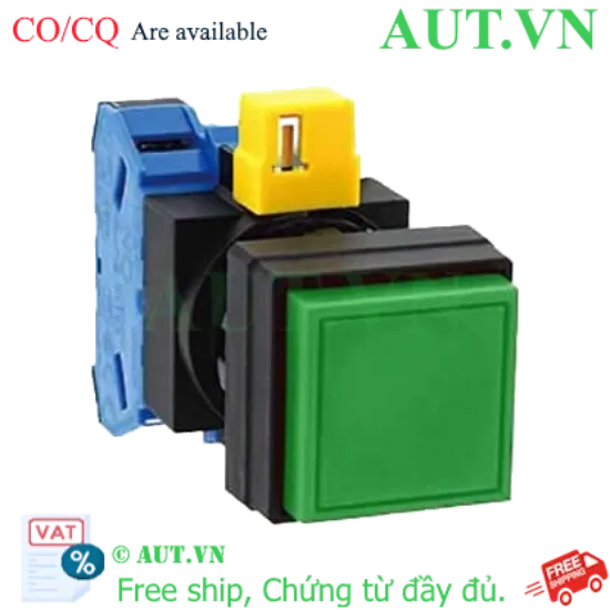 Ảnh của Nút nhấn nhả không đèn IDEC HW2B-M210G D22 1NO (Xanh)