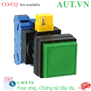 Ảnh của Nút nhấn nhả không đèn IDEC HW2B-M210G-MAU D22 1NO (Xanh)