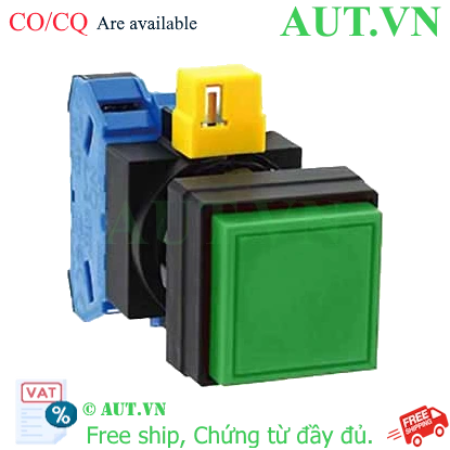 Ảnh của Nút nhấn nhả không đèn IDEC HW2B-M210G-MAU D22 1NO (Xanh)