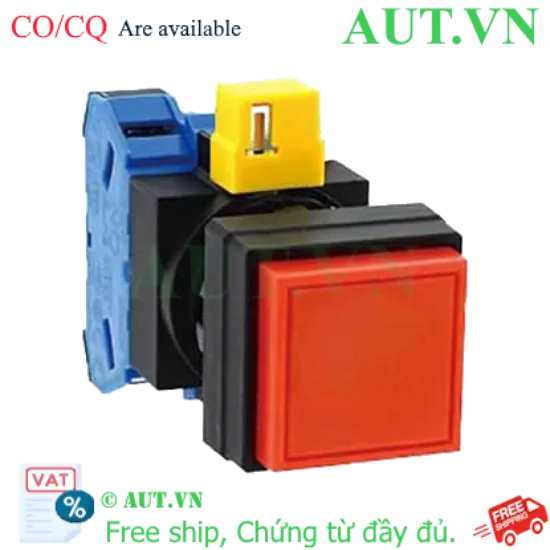 Ảnh của Nút nhấn nhả không đèn IDEC HW2B-M210R-MAU D22 1NO (Đỏ)