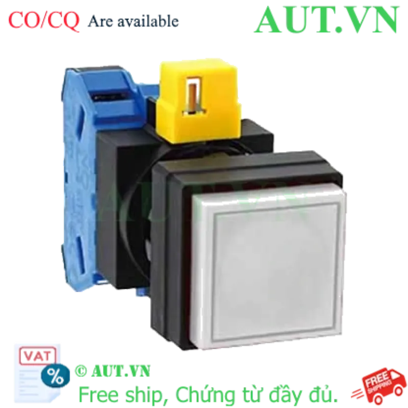Ảnh của Nút nhấn nhả không đèn IDEC HW2B-M210W-MAU D22 1NO (Trắng)