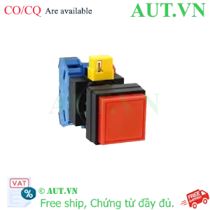 Ảnh của Nút nhấn nhả không đèn IDEC HW2B-M211S-MAU D22 1NO+1NC (Xanh)