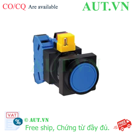 Ảnh của Nút nhấn nhả không đèn IDEC HW3B-M111S D22 1NO+1NC (Xanh)