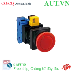 Ảnh của Nút nhấn nhả không đèn IDEC HW3B-M311R-MAU D22 1NO+1NC (Đỏ)