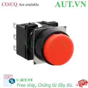 Ảnh của Nút nhấn nhả không đèn IDEC LB1B-M1T1LR D16 1NO+1NC (Đỏ)