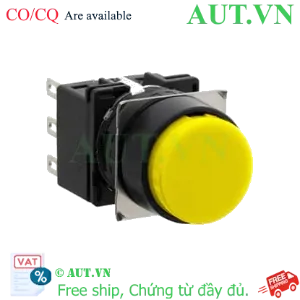 Ảnh của Nút nhấn nhả không đèn IDEC LB1B-M1T1LY D16 1NO+1NC (Vàng)
