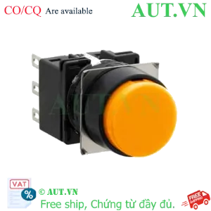 Ảnh của Nút nhấn nhả không đèn IDEC LB1B-M1T2LA D16 2NO+2NC (Hổ phách)