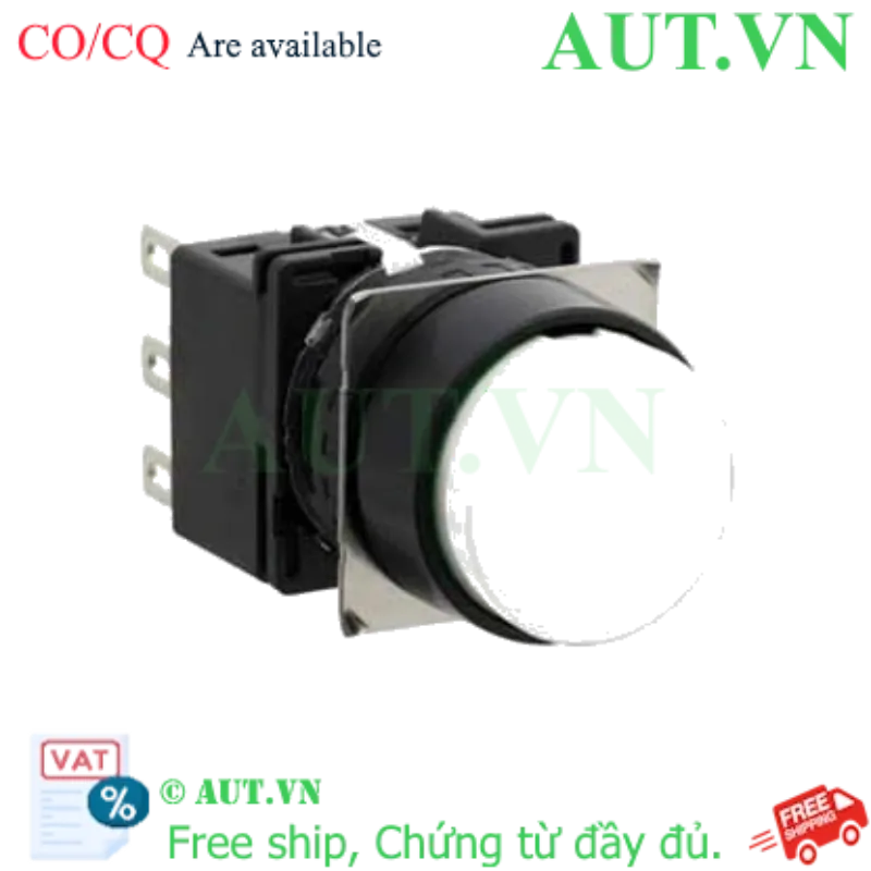 Ảnh của Nút nhấn nhả không đèn IDEC LB1B-M1T3W D16 3NO+3NC (Trắng)