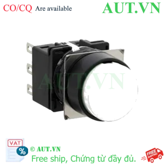 Ảnh của Nút nhấn nhả không đèn IDEC LB1B-M1T6W D16 2NO+2NC (Trắng)