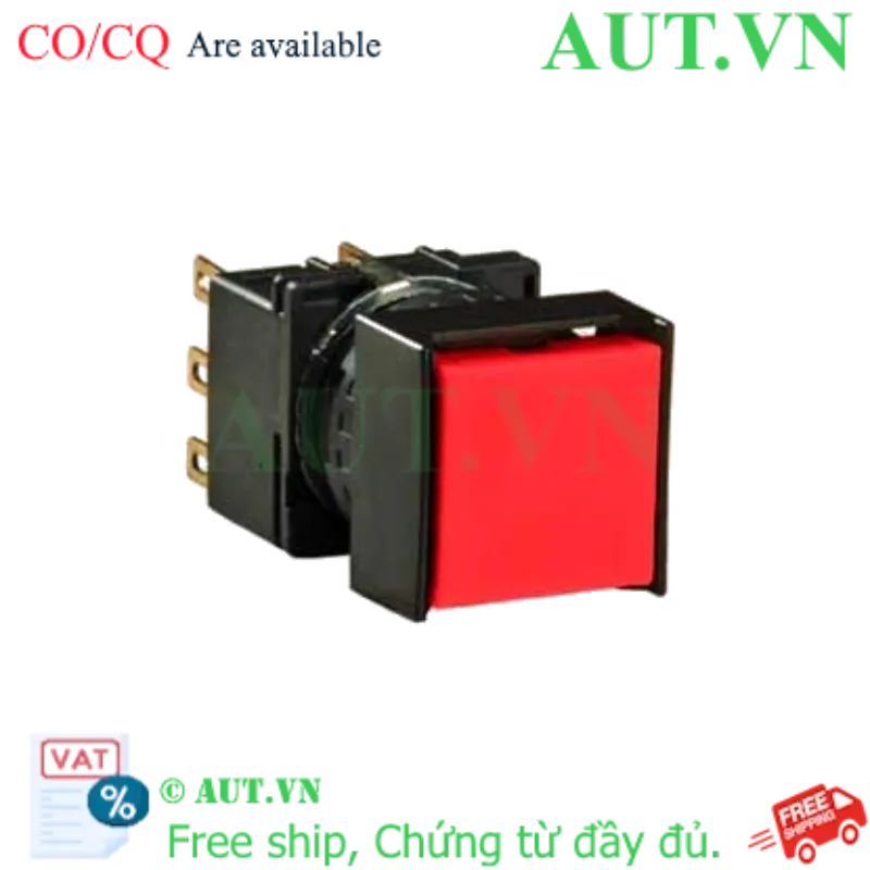 Ảnh của Nút nhấn nhả không đèn IDEC LB2B-M1T1LR D16 1NO+1NC (Đỏ)