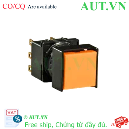 Ảnh của Nút nhấn nhả không đèn IDEC LB2B-M1T5LA D16 1NO+1NC (Hổ phách)