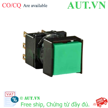 Ảnh của Nút nhấn nhả không đèn IDEC LB2B-M1T5LG D16 1NO+1NC (Xanh)