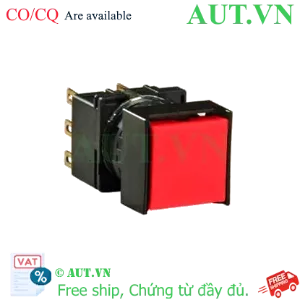 Ảnh của Nút nhấn nhả không đèn IDEC LB2B-M1T5R D16 1NO+1NC (Đỏ)