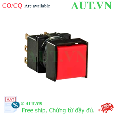 Ảnh của Nút nhấn nhả không đèn IDEC LB2B-M1T6R D16 2NO+2NC (Đỏ)