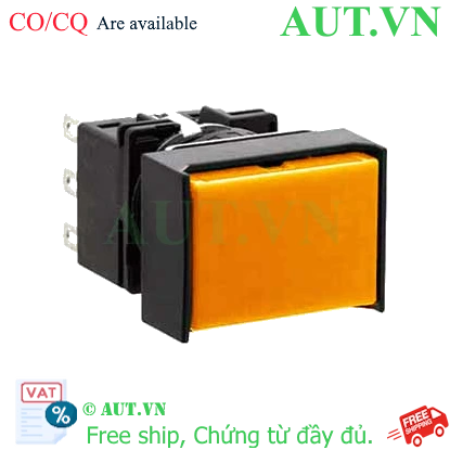 Ảnh của Nút nhấn nhả không đèn IDEC LB3B-M1T2LA D16 2NO+2NC (Hổ phách)