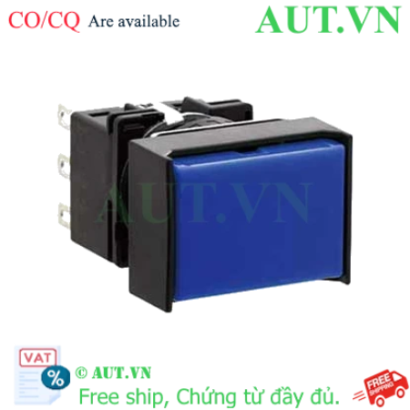 Ảnh của Nút nhấn nhả không đèn IDEC LB3B-M1T3LS D16 3NO+3NC (Xanh)