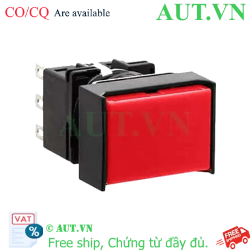 Ảnh của Nút nhấn nhả không đèn IDEC LB3B-M1T3R D16 3NO+3NC (Đỏ)
