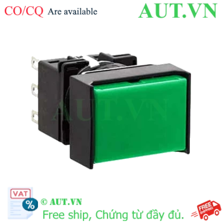 Ảnh của Nút nhấn nhả không đèn IDEC LB3B-M1T5G D16 1NO+1NC (Xanh)