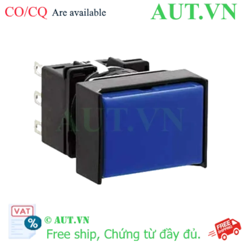 Ảnh của Nút nhấn nhả không đèn IDEC LB3B-M1T5S D16 1NO+1NC (Xanh)