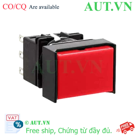 Ảnh của Nút nhấn nhả không đèn IDEC LB3B-M1T6R D16 2NO+2NC (Đỏ)