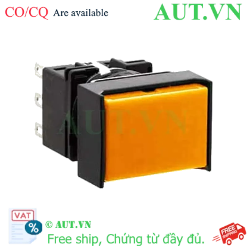 Ảnh của Nút nhấn nhả không đèn IDEC LB3B-M1T7LA D16 3NO+3NC (Hổ phách)