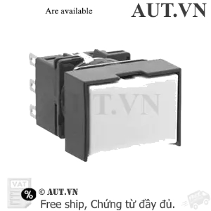 Ảnh của Nút nhấn nhả không đèn IDEC LB4B-M1T3W D16 3NO+3NC (Trắng)