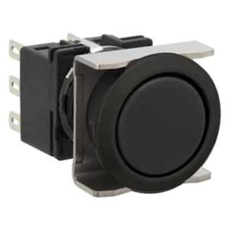 Ảnh của Nút nhấn nhả không đèn IDEC LB6B-M1T2VB D18 2NO+2NC (Đen)