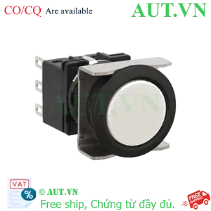 Ảnh của Nút nhấn nhả không đèn IDEC LB6B-M1T2W D18 2NO+2NC (Trắng)