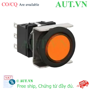 Ảnh của Nút nhấn nhả không đèn IDEC LB6B-M1T3LA D18 3NO+3NC (Hổ phách)