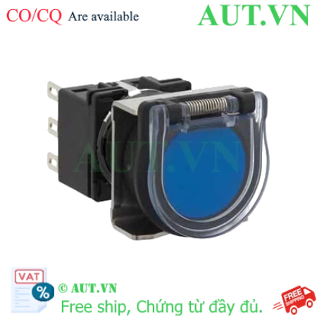 Ảnh của Nút nhấn nhả không đèn IDEC LB6GB-M1T1LS D18 1NO+1NC (Xanh)