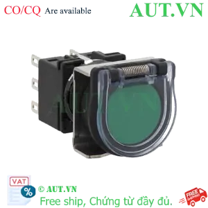 Ảnh của Nút nhấn nhả không đèn IDEC LB6GB-M1T2G D18 2NO+2NC (Xanh)