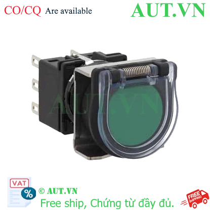 Ảnh của Nút nhấn nhả không đèn IDEC LB6GB-M1T2VG D18 2NO+2NC (Xanh)
