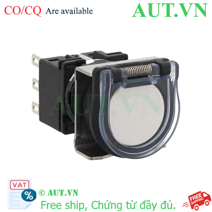 Ảnh của Nút nhấn nhả không đèn IDEC LB6GB-M1T2VW D18 2NO+2NC (Trắng)