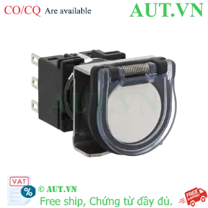 Ảnh của Nút nhấn nhả không đèn IDEC LB6GB-M1T3VW D18 3NO+3NC (Trắng)
