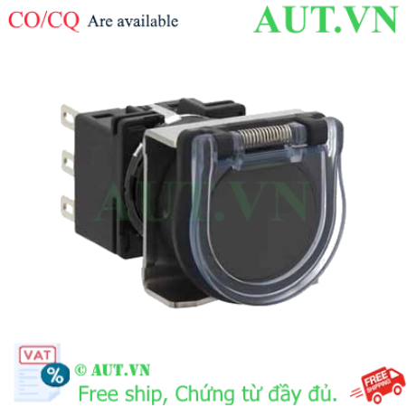 Ảnh của Nút nhấn nhả không đèn IDEC LB6GB-M1T6B D18 2NO+2NC (Đen)