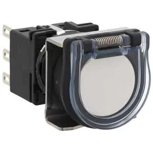 Ảnh của Nút nhấn nhả không đèn IDEC LB6GB-M1T6LW D18 2NO+2NC (Trắng)