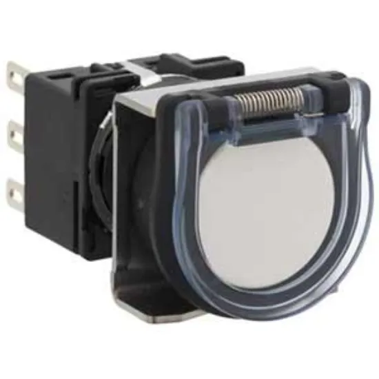 Ảnh của Nút nhấn nhả không đèn IDEC LB6GB-M1T6W D18 2NO+2NC (Trắng)