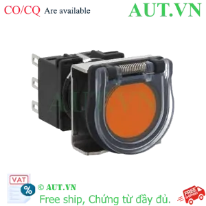 Ảnh của Nút nhấn nhả không đèn IDEC LB6GB-M1T7LA D18 3NO+3NC (Hổ phách)