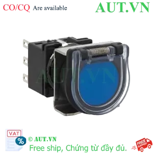 Ảnh của Nút nhấn nhả không đèn IDEC LB6GB-M1T7S D18 3NO+3NC (Xanh)
