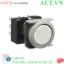 Ảnh của Nút nhấn nhả không đèn IDEC LB6MB-M1T1VW D18 1NO+1NC (Trắng)