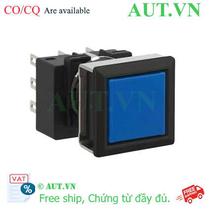 Ảnh của Nút nhấn nhả không đèn IDEC LB7B-M1T1VS 1NO+1NC (Xanh)