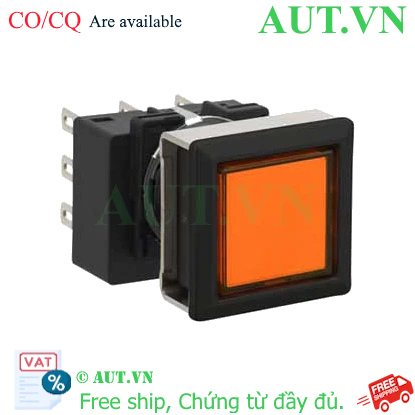 Ảnh của Nút nhấn nhả không đèn IDEC LB7B-M1T3LA 3NO+3NC (Hổ phách)