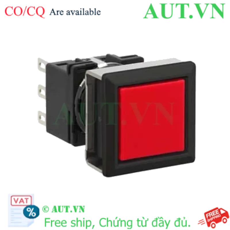 Ảnh của Nút nhấn nhả không đèn IDEC LB7B-M1T3R 3NO+3NC (Đỏ)
